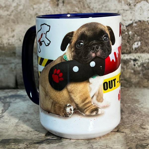 Bulldog Puppy Killing it Coffee Mug MrsCopyCat