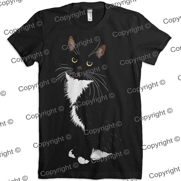 ORIGINAL Tuxedo Cat Women's T-Shirt PALOMA MrsCopyCat