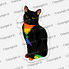 Tuxedo Cat Pride Sticker PALOMA MrsCopyCat