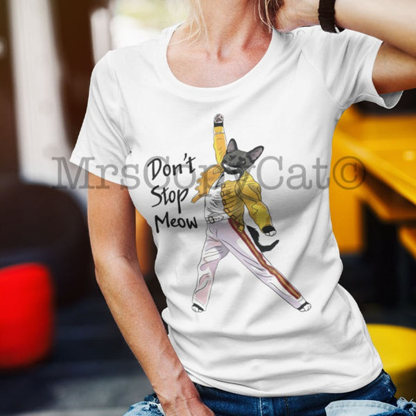 Freddie Mercury Cat Women's T-Shirt MrsCopyCat