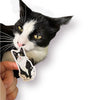 Mask and Mantle Tuxedo Cat Sticker YUKON MrsCopyCat