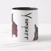 Vampire Cat Coffee Mug Deluxe | BLACK MrsCopyCat